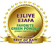 「E3Liveパウダー」Best GREEN POWDERUID SUPPLEMENT受賞