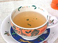 「コンソメスープ　Consomme soup」　爽やかな朝の食卓に！