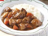 「ビーフカレー Beefcurry」 コクがひときわ広がります。