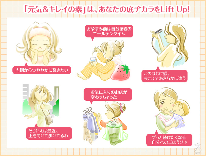 元気キレイの素