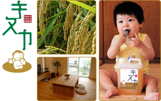 お米から生まれた100％自然塗料　キヌカ