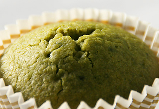 すまいるカップケーキ ほうれん草