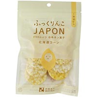 澤田米穀店 ふっくりんこJAPON白米 北海道コーン味 15g／約10枚
