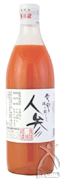いち粒 雪を割り掘り起した人参ジュース りんご果汁入 500ml