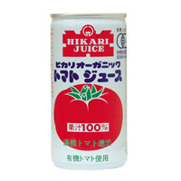 光食品（HIKARI）ヒカリ オーガニックトマトジュース（有塩） 190g