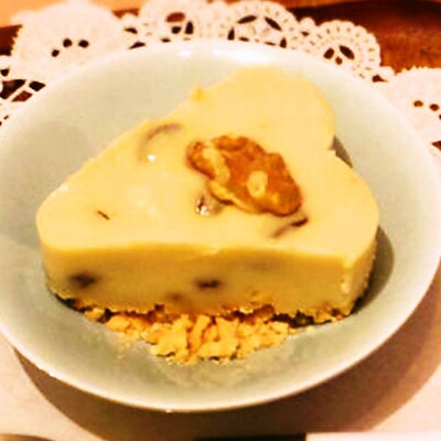 豆汁グルトdeレアチーズ風ケーキ