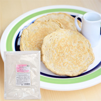 プレマシャンティ 国産有機小麦のパンケーキミックス〜焙煎小麦ふすま入〜 400g