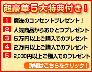 超豪華5大特典付き