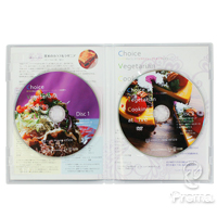 〜erico のようこそ ベジタリアン クッキングの世界へ〜ベジタリアン料理家 ericoの「Choice Vegetarian Cooking at Live」 2枚組DVD