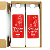 アポロ SYnm Coffee （シンコーヒー） アイスコーヒーギフト 1000ml×2本