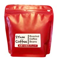 アポロ SYnm Coffee （シンコーヒー）豆 未来への恋文ブレンド200g 