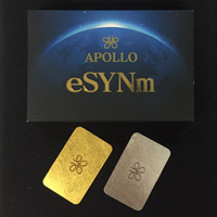アポロ・eSYNm〜イーシン〜 ゴールド・シルバーセット（各1枚入り）