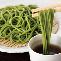 池島フーズ 富士の国 抹茶そば 180g