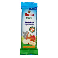Holle（ホレ） 有機フルーツバー りんご＆バナナ 25g