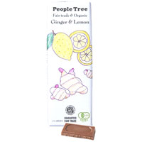 People Tree（ピープルツリー） チョコレート 有機ジンジャー＆レモン／50g