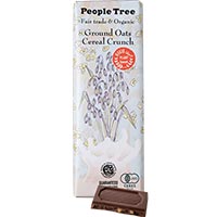People Tree（ピープルツリー） チョコレート 有機グラウンドオーツ・シリアルクランチ／50g