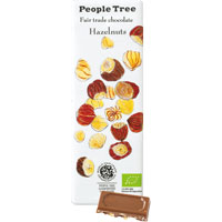People Tree（ピープルツリー） チョコレート  ヘーゼルナッツ／50g