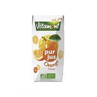 Vitamont（ヴィタモント） オーガニックフルーツジュース オレンジ／200ml