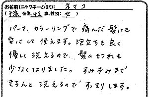 天照ルお客様の声