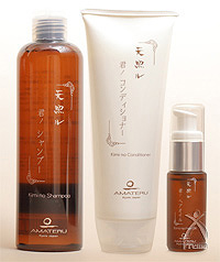 天照ル君ノヘアケア3点セット 天照ル君ノシャンプー（300ml） 天照ル君ノヘアコンディショナー（240g） 天照ル君ノヘアオイル（20ml）