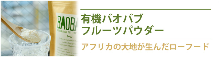 有機バオバブフルーツパウダー