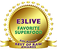 「E3Live® オリジナル（液体）」Best RawSUPERFOOD受賞