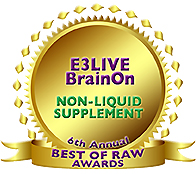 「BrainON　パウダー」Best NON-LIQUID SUPPLEMENT受賞