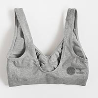 Premarche（プレマルシェ）×BOODY（ブーディ）コラボ パッド付ブラ ライトグレーS