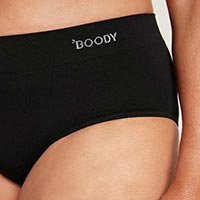 BOODY（ブーディ） ミディブリーフ レディース ブラック M