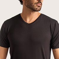 BOODY（ブーディ） メンズVネックTシャツ メンズ ブラック S