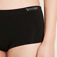 BOODY（ブーディ） ボーイレッグブリーフ レディース ブラック S