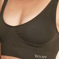 BOODY（ブーディ） パッド付ブラ レディース ダークオリーブ M