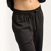 BOODY（ブーディ） ストレートレッグスウェットパンツ ブラックS