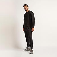 BOODY（ブーディ） メンズ カフスウェットパンツ ブラックS