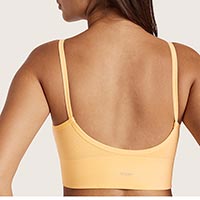 BOODY（ブーディ） LYOLYTE（R）（リヨライト） リブローバックブラ レディース マンゴーS