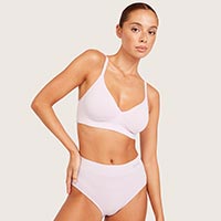 BOODY（ブーディ） ワイヤレスTシャツブラ オーキッドS