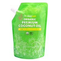 ココウェル（COCOWELL） 有機プレミアムココナッツオイル（食品） 460g