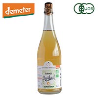 コトーナンテ（Coteaux Nantais）スパークリング 有機リンゴジュース 750ml