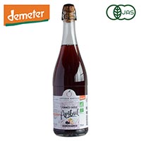 コトーナンテ（Coteaux Nantais） スパークリング 有機リンゴ＆カシスジュース 750ml