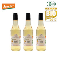 コトーナンテ（Coteaux Nantais） 有機アップルサイダービネガー 500ml×3本