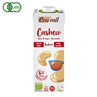 EcoMil(エコミル) 有機 カシューナッツミルク(無糖) 1000ml×1本