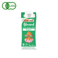 EcoMil（エコミル） 有機アーモンドミルク （アガベシロップ入） 200ml