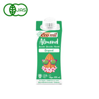 【2,000円ご購入プレゼント】 EcoMil（エコミル）有機アーモンドミルク アガベシロップ入 200ml×1本
