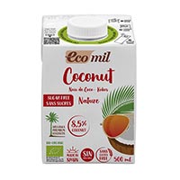 EcoMil（エコミル） 有機ココナッツミルク無糖 500ml×1本