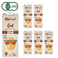 EcoMil（エコミル） 有機オーツ麦ミルク 1000ml×6本