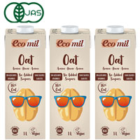 【5万円ご購入プレゼント】 EcoMil（エコミル） 有機オーツ麦ミルク 1000ml×3本