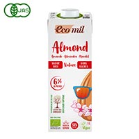 EcoMil（エコミル） 有機アーモンドミルク ストレート（無糖）1000ml×1本