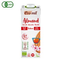 EcoMil(エコミル) 有機アーモンドミルク ストレート(無糖) 1000ml×1本