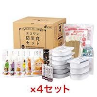 エコワン 和風防災食あたたかセット ×4セット