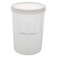 EMBALANCE（エンバランス） DEEP ROUND CONTAINER（ディープラウンドコンテナ） L・1500ml／Clear（クリア）